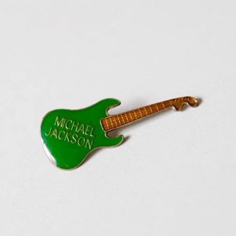 Pin's Michael Jackson vintage guitare - années 80