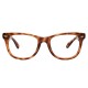 Monture vintage forme Wayfarer Tortoise France 90's