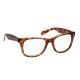 Monture vintage forme Wayfarer Tortoise France 90's