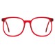 Lunettes vintage rondes rouges 80's Jenny