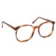 Monture vintage Jenny tortoise ambre marron 80's