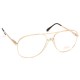 Lunettes vintage dorées Cottet France style Terry Richardson