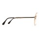 Lunettes vintage dorées Cottet France style Terry Richardson