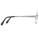 Lunettes de pervers des 90's acier gun metal