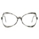 Lunettes vintage Papillon verres transparents