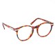 Lunettes vintage rondes multicolores Bourgeois 90's