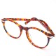 Lunettes vintage rondes multicolores Bourgeois 90's