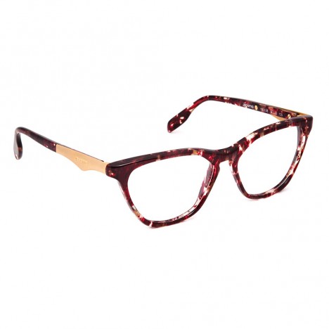 Lunettes vintage femme Jacomo turtoise rouge années 90