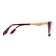 Lunettes vintage femme Jacomo turtoise rouge années 90