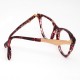 Lunettes vintage femme Jacomo turtoise rouge années 90