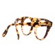 Lunettes tortoise vintage ambre Jacomo années 90