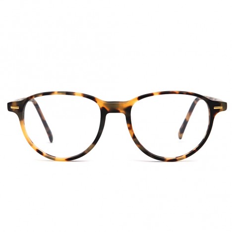 Lunettes vintage turtoise ambre Bourgeois années 90