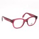 Lunettes vintage Emmanuelle Khanh lie de vin