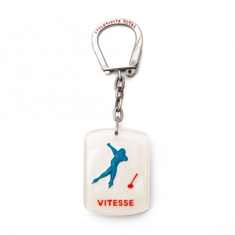 Porte clés vintage "Vitesse" Jeux olympique Grenoble 1968 