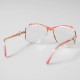 Lunettes Cazal vintage originales Blanches et Rouges Femme - Années 70