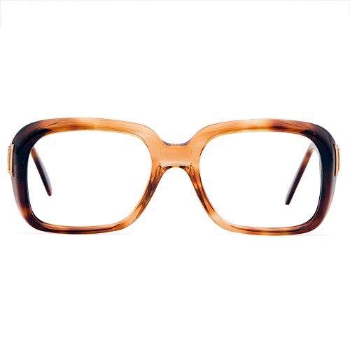 Lunettes Vintage TRUSSAR De BOURGEOIS 4022 - Monture Or Violet Multicolore Ovale, Neuf Sans étiquette