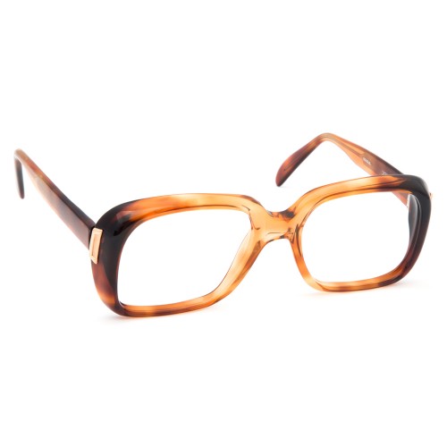 Lunettes Vintage TRUSSAR De BOURGEOIS 4022 - Or/Violet, Forme Ovale, Métal, Allemagne