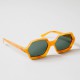 Lunettes soleil vintage Kitsch Adrianna Oranges années 70