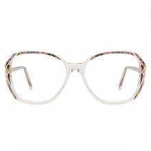 Lunettes vintage mamie style marbrées 80’s