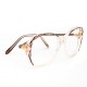 Lunettes vintage mamie style marbrées 80’s