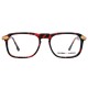 Lunettes vintage turtoise rouge Figures libres 90’s