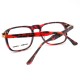 Lunettes vintage turtoise rouge Figures libres 90’s