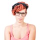 Lunettes vintage turtoise bleu Figures libres 90’s