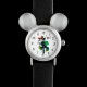 Montre Mickey et son cartable argent et noir