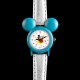 Petite montre Mickey bleue et grise 80's