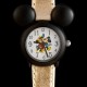 Montre Mickey et Minnie noir et grise