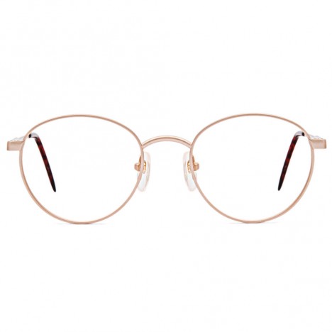 Lunettes rondes vintage acier doré J&B 90's