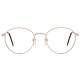 Lunettes rondes vintage acier doré J&B 90's
