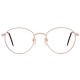 Lunettes rondes vintage acier doré J&B 90's