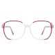 Lunettes vintage Tiffany bordeaux 70’s