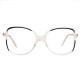 Lunettes vintage 70’s noire et blanche Lizon