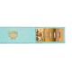 Ceinture vintage MCM cuir turquoise et doré 85cm - 80's