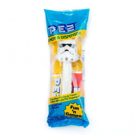 Pez Star Wars Stormtrooper blanc 90's