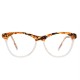 Lunettes vintage translucide et turtoise ambre Jacomo 90’s