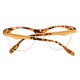 Lunettes vintage translucide et turtoise ambre Jacomo 90’s