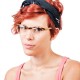 Lunettes vintage translucide et turtoise ambre Jacomo 90’s