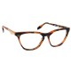 Lunettes vintage femme Jacomo France marron turtoise