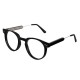 Lunettes pantos noires verres transparents Spitfire Teddy Boy