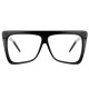 Lunettes vintage hip hop noires Regency USA 90's