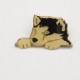 Pin's vintage Kitsch chien Husky