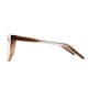 Lunettes vintage blanches et marron Regency USA