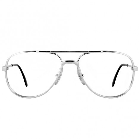 Lunettes metal gris en style mi vintage mi industriel lunettes de