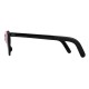 Lunettes cat's eyes vintage rouges et noires France 50's