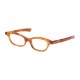 Lunettes cat's eyes vintage écailles miel 50's