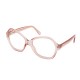 Lunettes vintage BK Biche acétate rose 70's