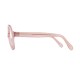 Lunettes vintage BK Biche acétate rose 70's